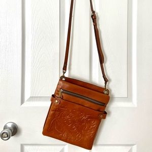 Shoulder/Crossbody Genuine Leather Bag